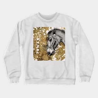 horse power Crewneck Sweatshirt